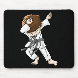 Pawsitively Strong Funny Cat Breast Cancer Awarene Mouse Mat