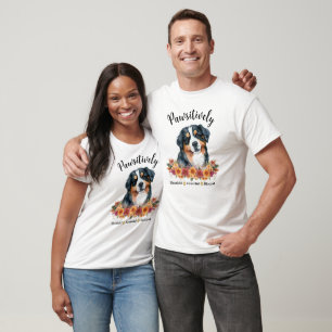 Pawsitively Thankful Grateful Blessed Cute Dog T-Shirt