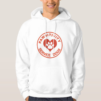 Pawsitivity Service Dogs Hoodie Sweatshirt