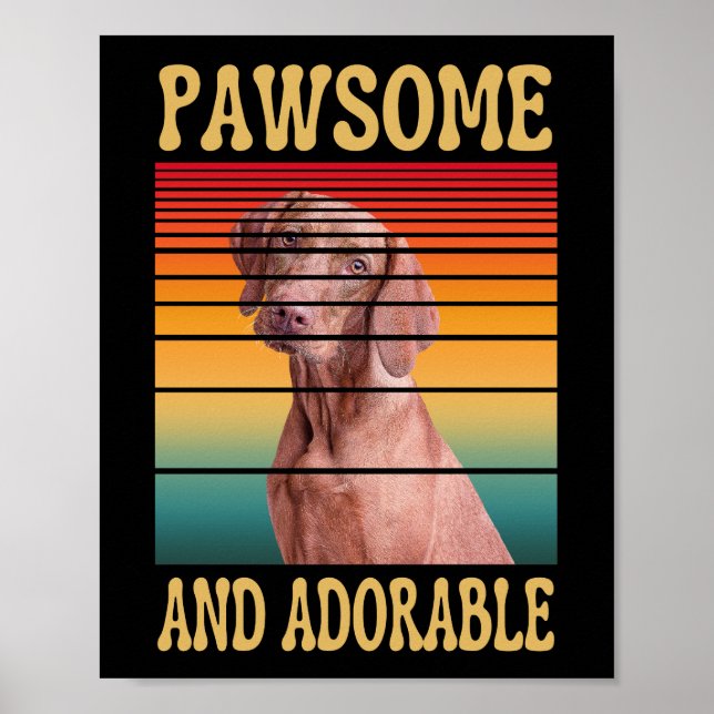 PAWSOME AND ADORABLE  POSTER (Front)