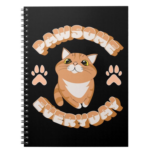 Pawsome everyday notebook (Front)
