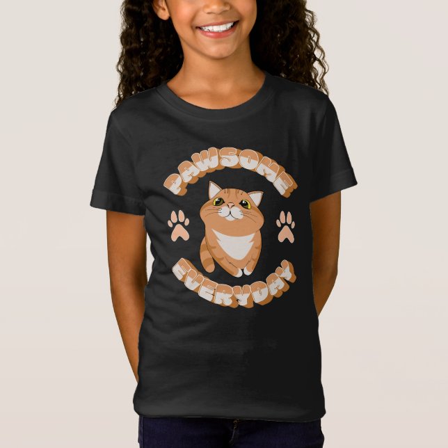 Pawsome everyday T-Shirt (Front)