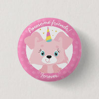 Pawsome Friends Forever Unicorn Puppy Birthday