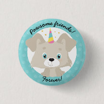 Pawsome Friends Forever Unicorn Puppy Birthday