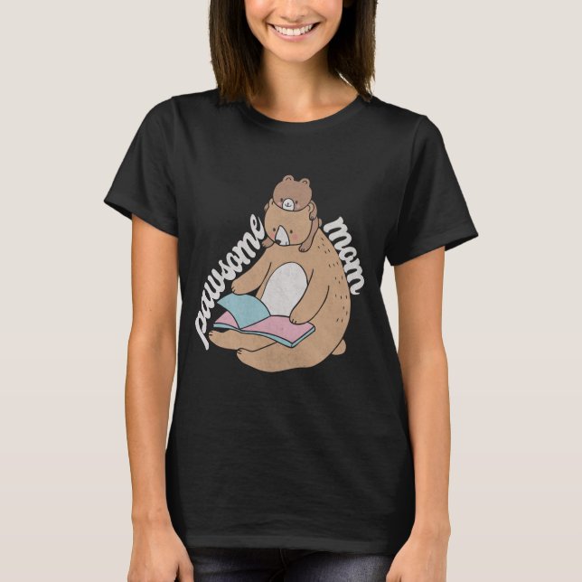 Pawsome Mum T-Shirt (Front)