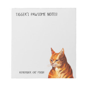 Pawsome notes magnetic notepad