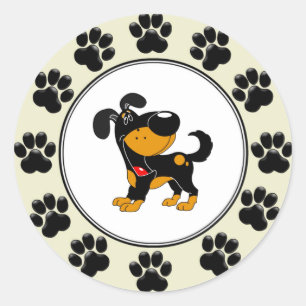 PawsRUs Classic Round Sticker