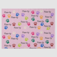 Pawty dog birthday pawty giftware