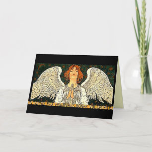 Pax Angel Greeting Card