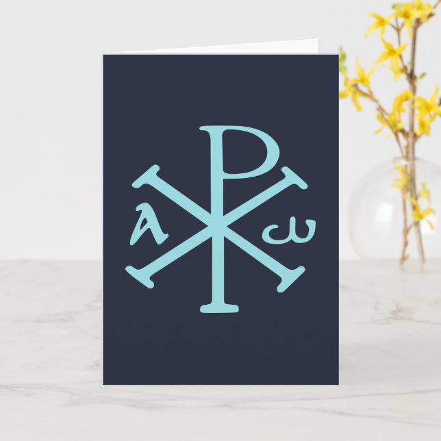 Pax Romana Card (Yellow Flower)
