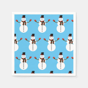 pax the snowman napkin