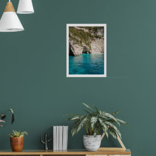 Paxos Caves Greece Coastal Wall Art