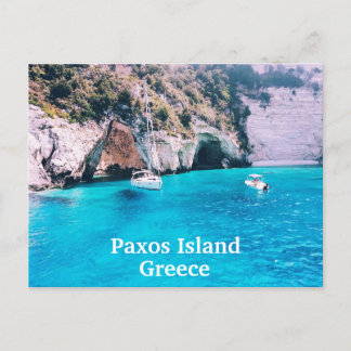 Paxos Island Postcard
