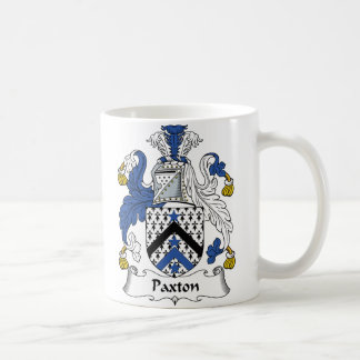Paxton Family Crest Coffee Mug