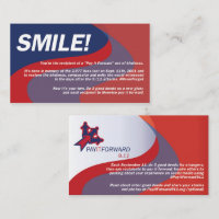 Pay It Forward 911 Smile Cards!