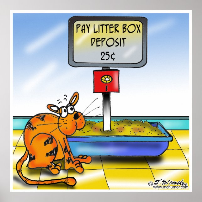 Pay Litter Box Poster (Front)