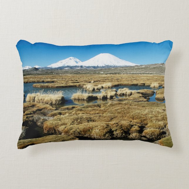 Payachalas Volcanos Decorative Cushion (Front)