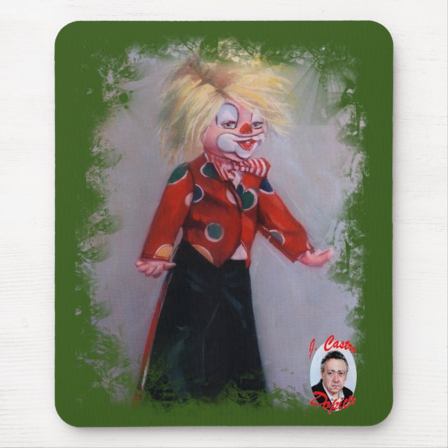 Payaso/Pallaso/Clown Mouse Mat (Front)