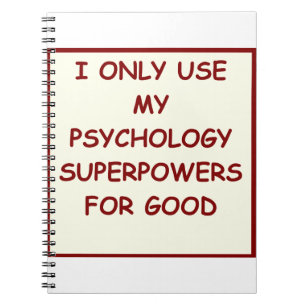 paychology psychologist notebook