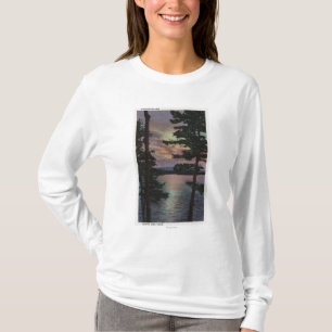 Payette Lake, ID - Evintide on Lake Scene T-Shirt