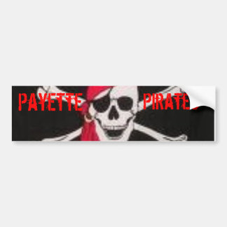 Payette Pirate Bummper Sticker
