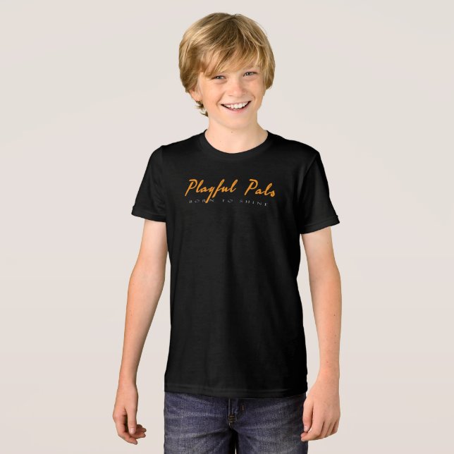 Payful pals Tri-Blend shirt (Front Full)