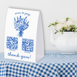 PAYMENT QR CODE Florist Shop Flower Farmers Market