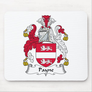 Payne Family Crest Mouse Mat