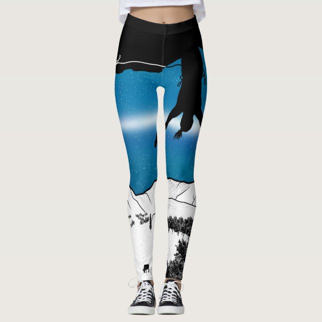 Paynes Ford rock climbing Leggings (Front)