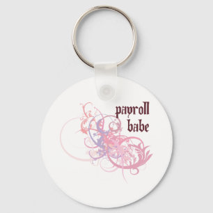 Payroll Babe Key Ring