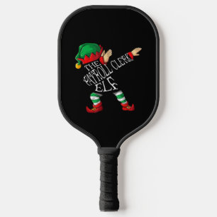 payroll elf christmas xmas payroll clerk manager pickleball paddle