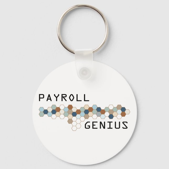 Payroll Genius Key Ring (Front)