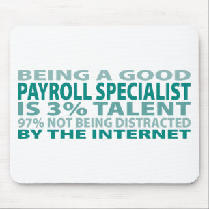 Payroll Specialist 3% Talent Mouse Mat