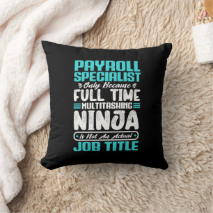 Payroll Specialist Job Title Profession Skills Cushion
