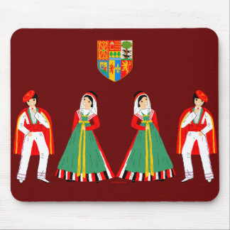 Pays Basque, Aquitaine, France Mouse Mat