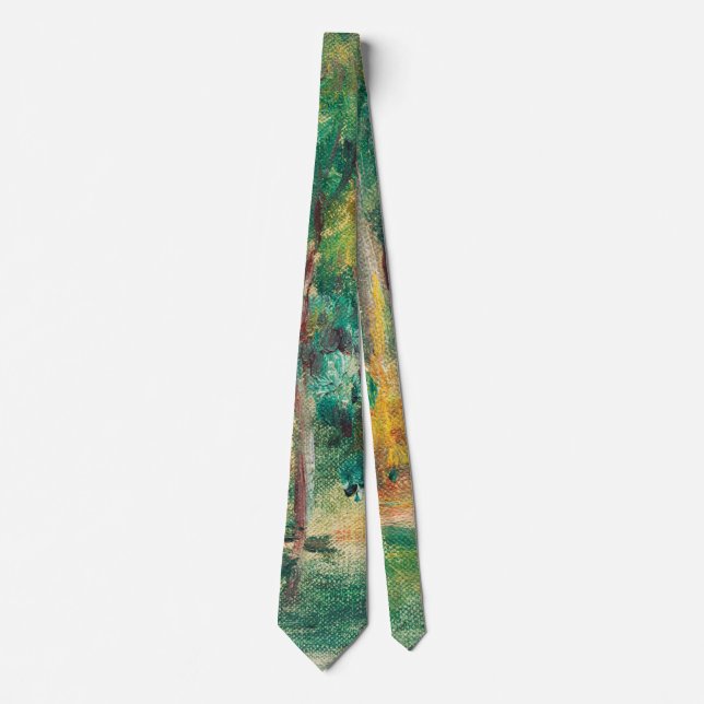 Paysage - Pierre-Auguste Renoir Tie (Front)