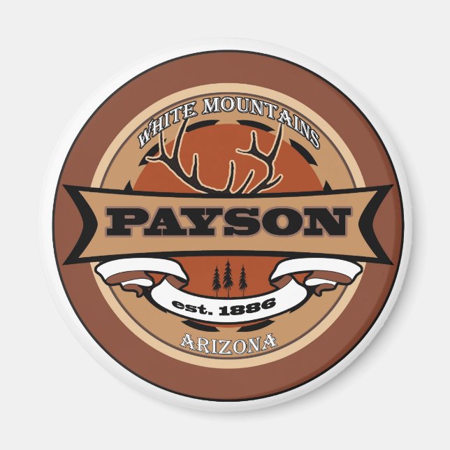 Payson Logo Magnet (Front)