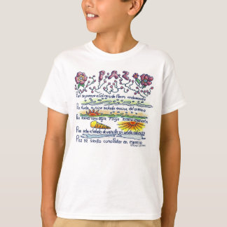 Paz, peace shirt
