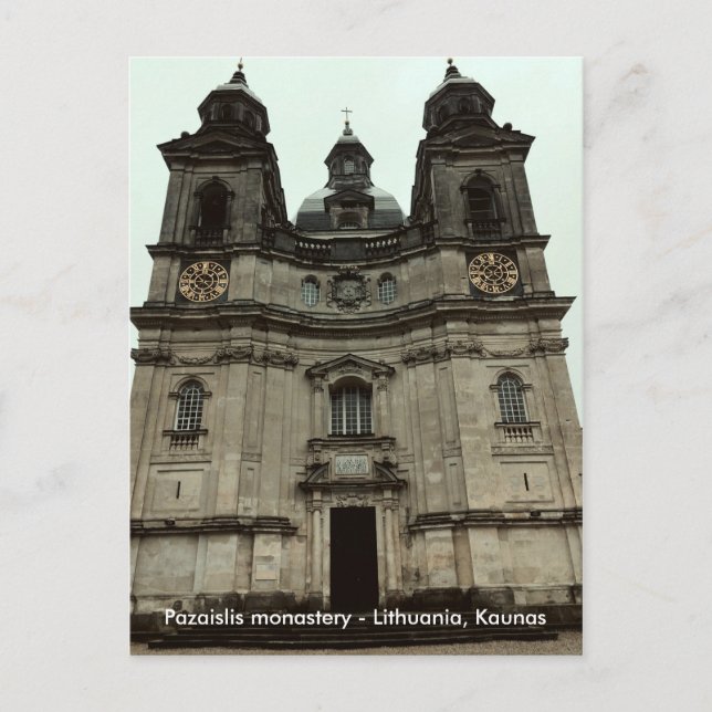 Pazaislis monastery | postcard (Front)