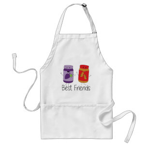 PB and J Best Friends Pb and J BFF Drawing Standard Apron