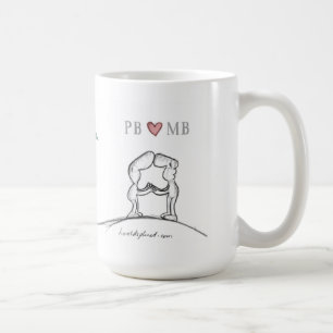 PB heart MB Coffee Mug