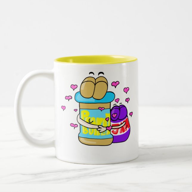 Pb&j Best Friends Coffee Mug (Left)