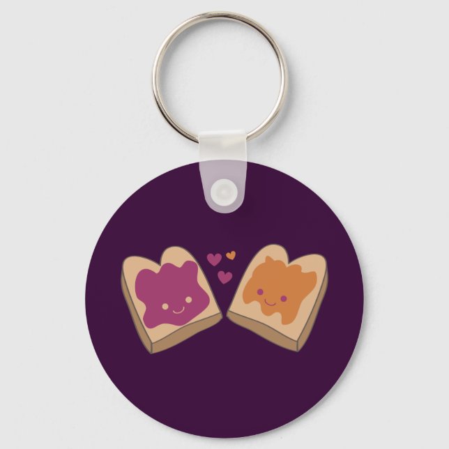 PB&J Compatibility Key Ring (Front)
