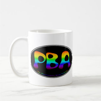 PBA Black Oval 15oz Mug