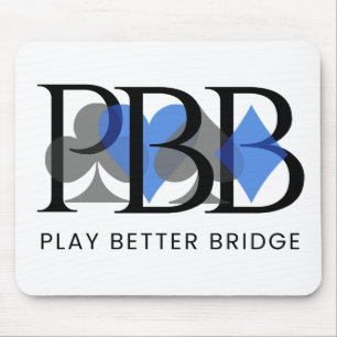 PBB Mouse Pad - Blue
