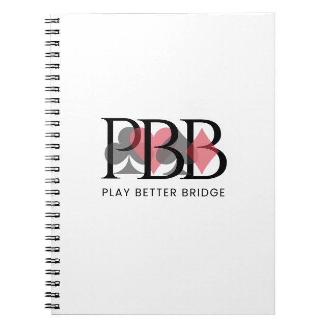 PBB Notebook - Red (Front)