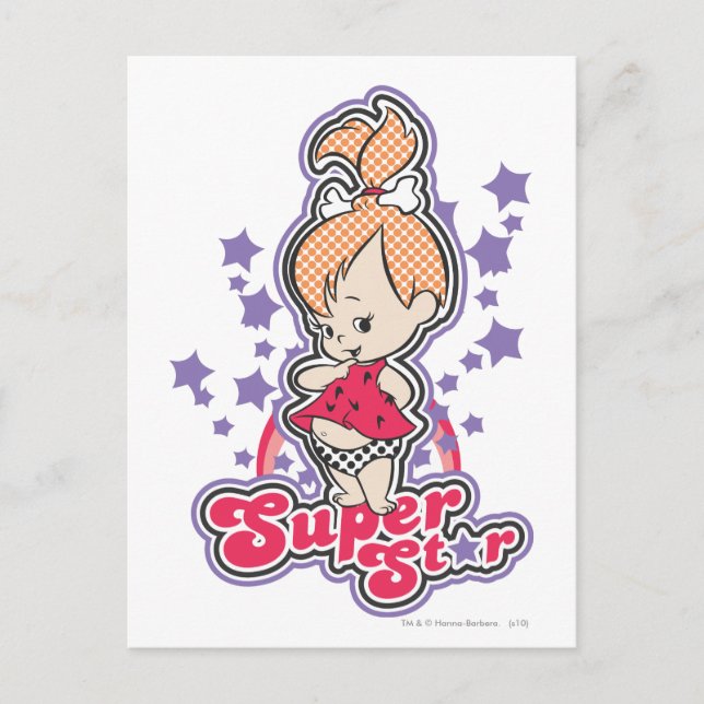 PBBLES™ Super Star Postcard (Front)