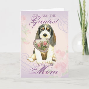 PBGV Heart Mum Card