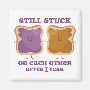 PBJ 1st Anniversary Magnet
