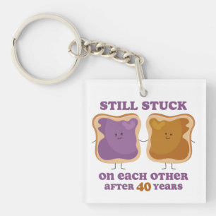 PBJ 40th Anniversary Key Ring